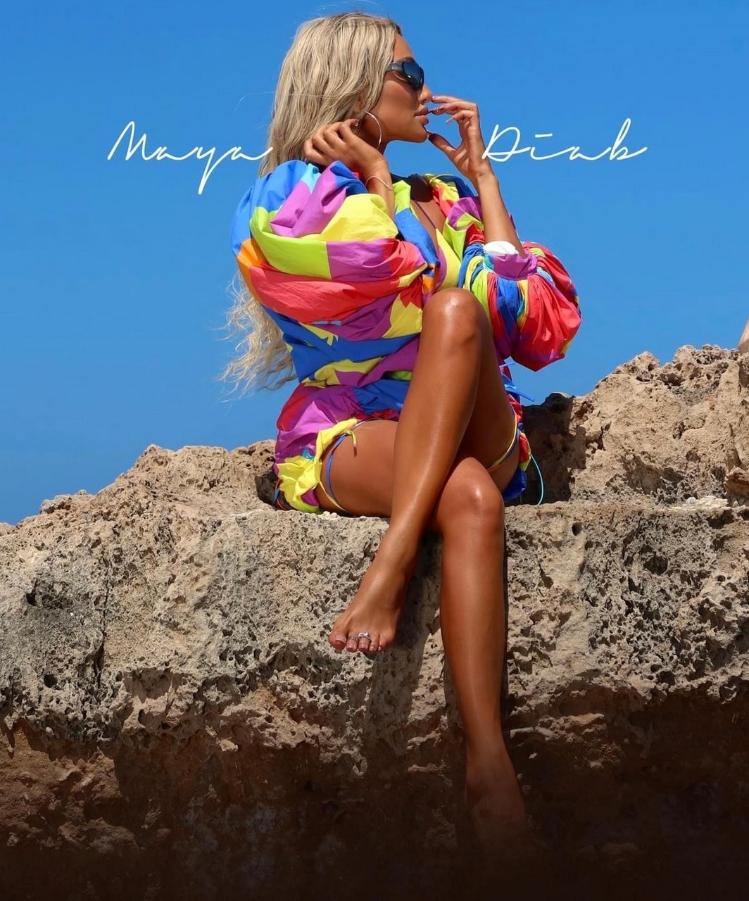 Maya Diab Feet